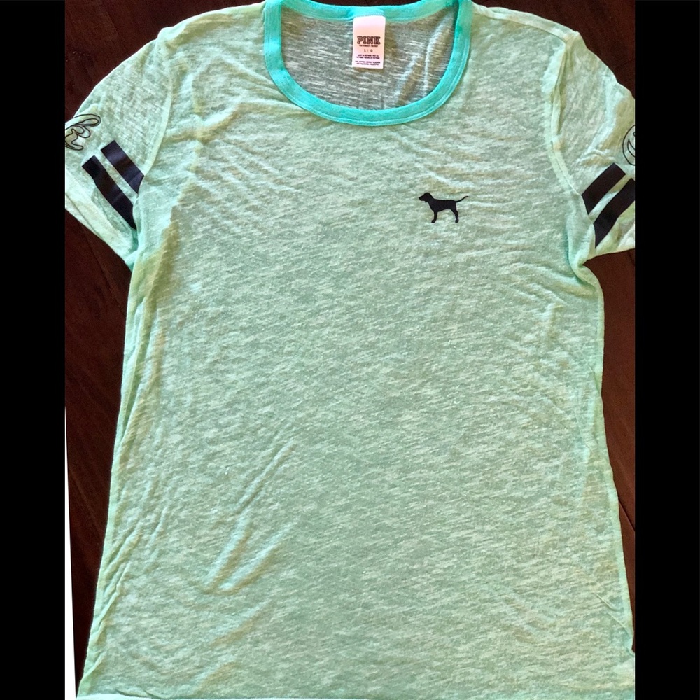 Victoria Secrets “PINK” sheer T-shirt Sz Large